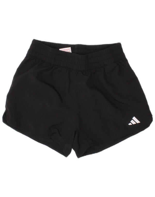 Adidas Girls Aeroready Sports Shorts 11-12 år Sort Polyester