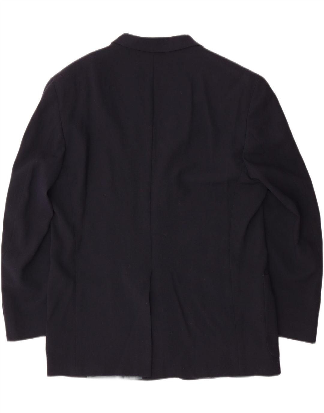 DANIEL HECHTER Herre 3-knaps blazerjakke IT 52 XL Marineblå Virgin Wool