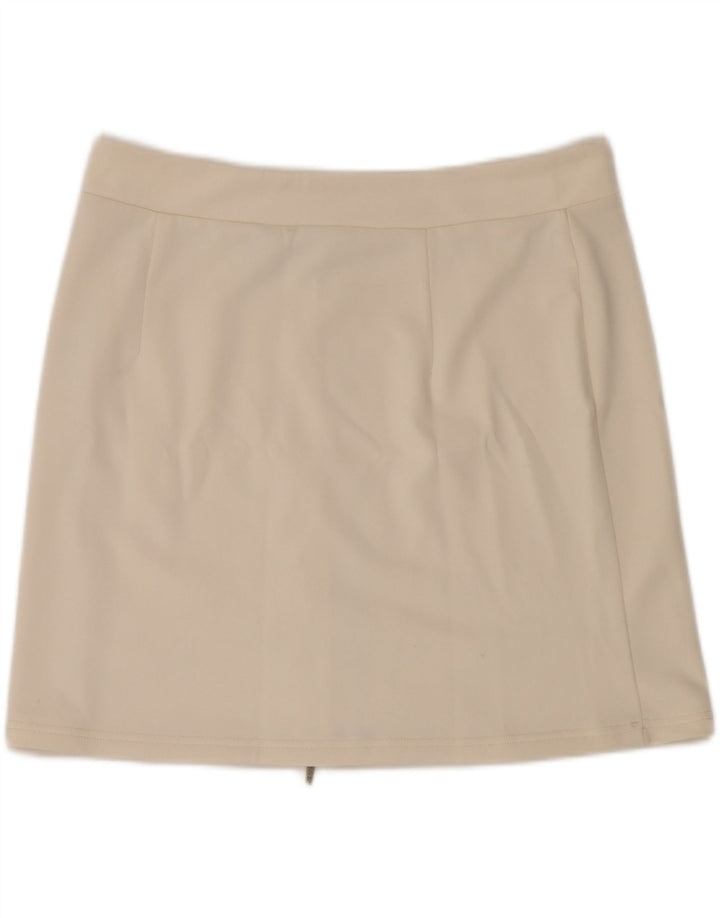 Fila Dame Mini-nederdel XL W36 Off White Polyester