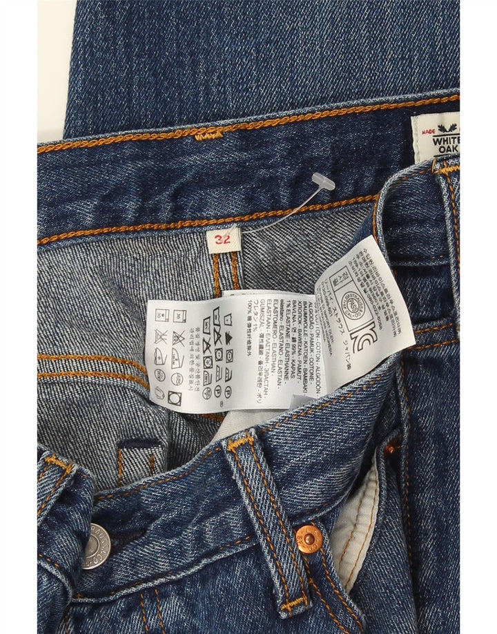 Levi's Slim Jeans til kvinder W32 L27 blå bomuld