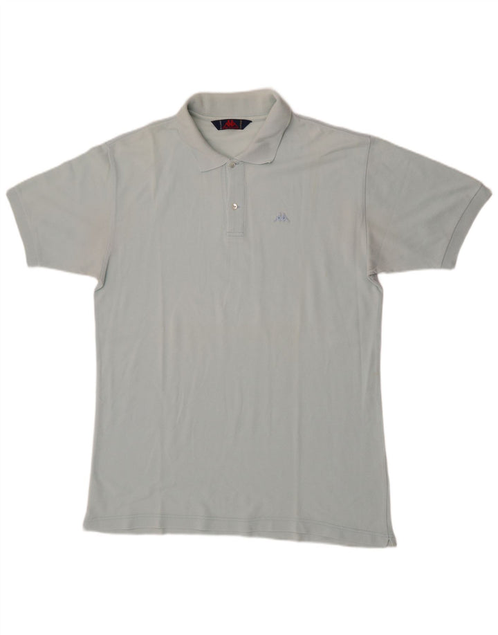 Kappa herre poloshirt XL blå bomuld
