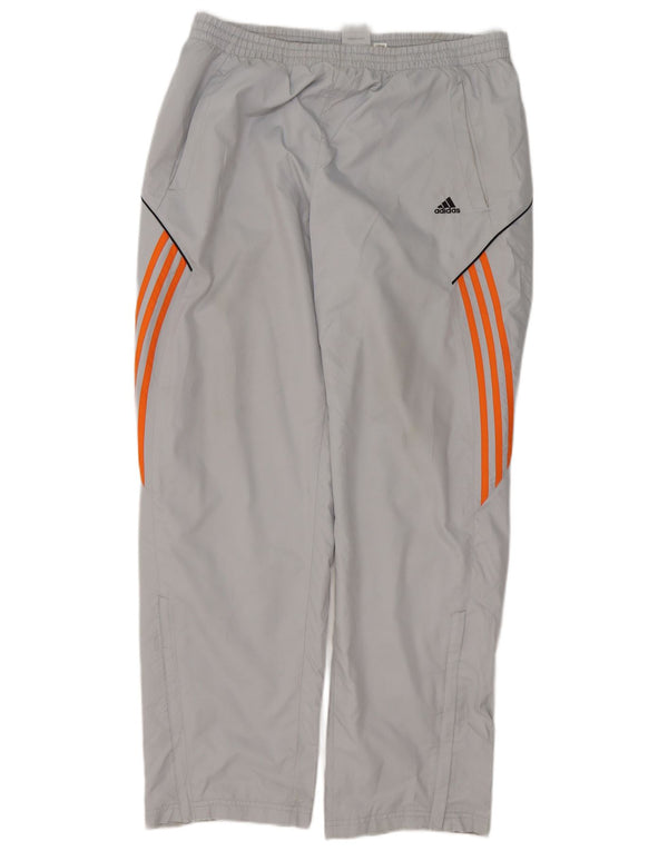 Adidas Træningsdragtsbukser til mænd XL Grå Colourblock Polyester