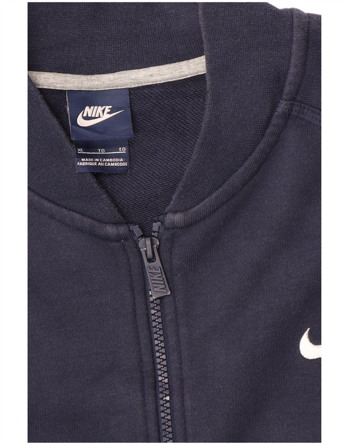 Nike træningsdragt topjakke til mænd XL marineblå bomuld