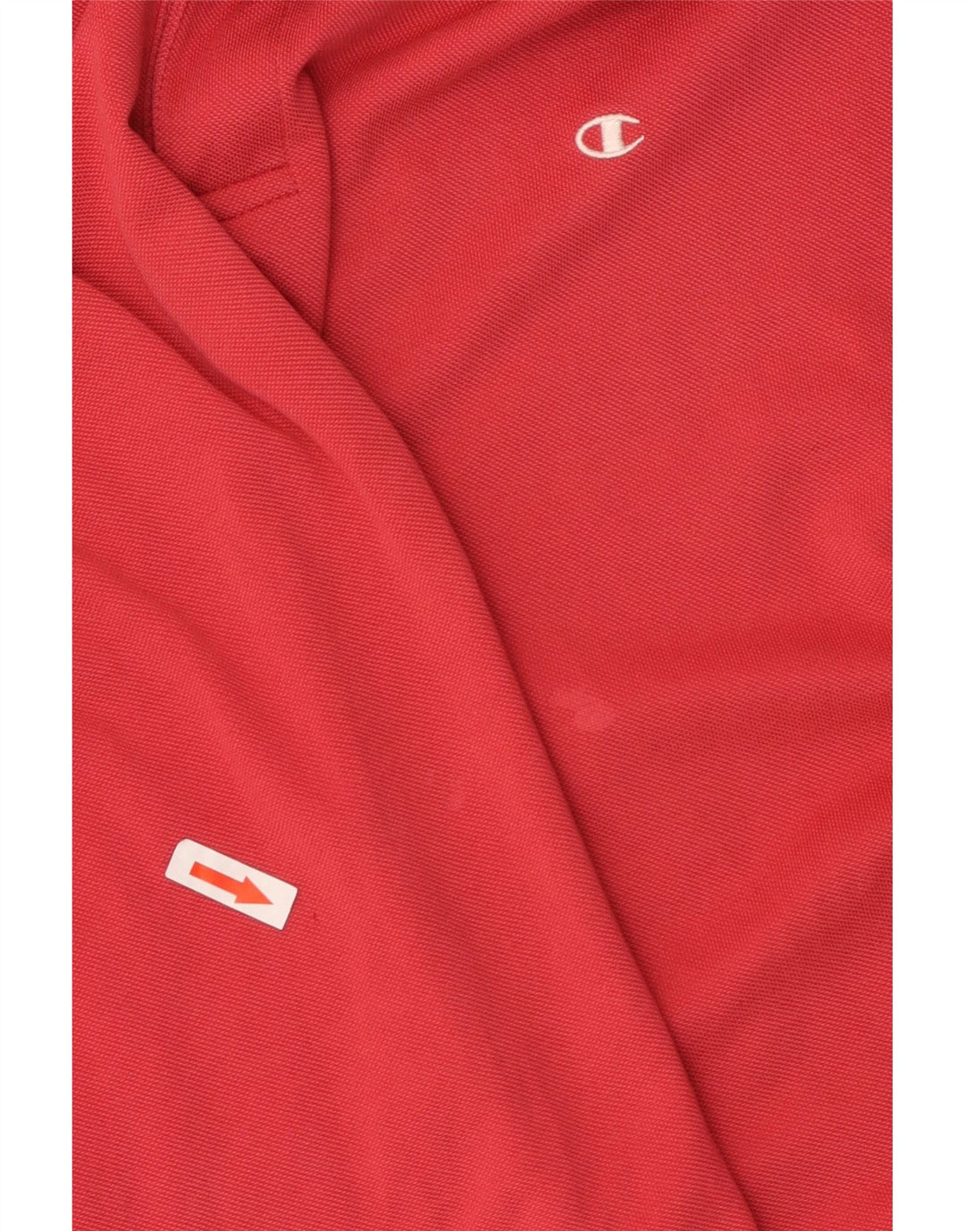 CHAMPION Herre Easy Fit Polo Shirt Large Red