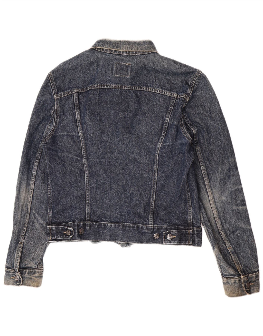 Gas Dame denimjakke UK 14 Medium Navy Blue Bomuld