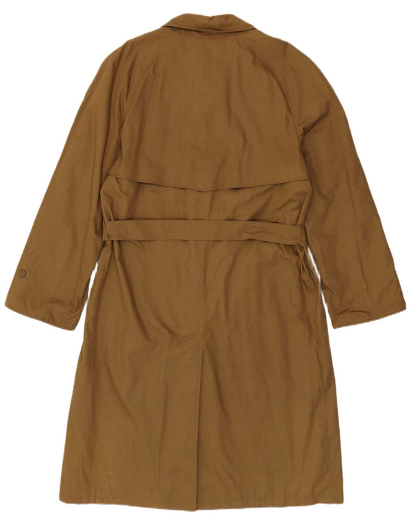 MICHELI Trench Coat til mænd IT 48 Medium Brun Bomuld