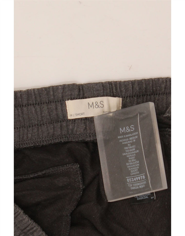 Marks & Spencer Træningsdragtsbukser til mænd mellemgrå bomuld