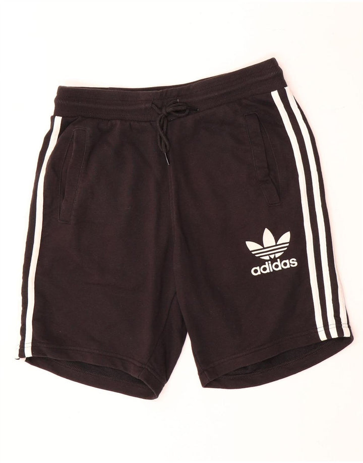Adidas Herre Sportshorts Medium Sort Bomuld