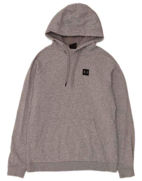Under Armour Herre hættetrøje Jumper Medium Grey Flecked Bomuld