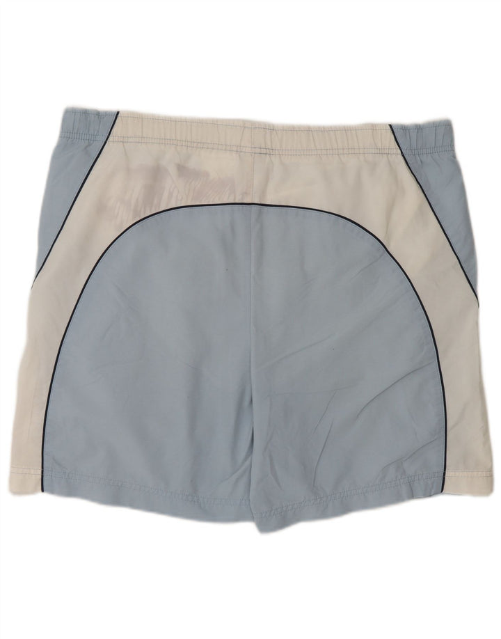 Nike Sportsshorts til mænd, store blå Colourblock Nylon
