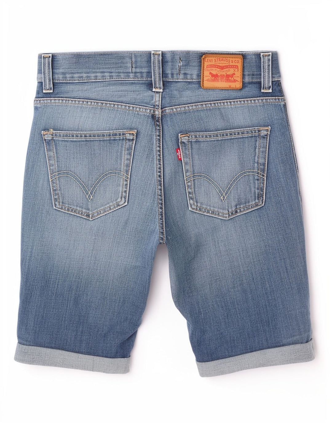 Levi's Herre 506 denimshorts W31 mellemblå bomuld