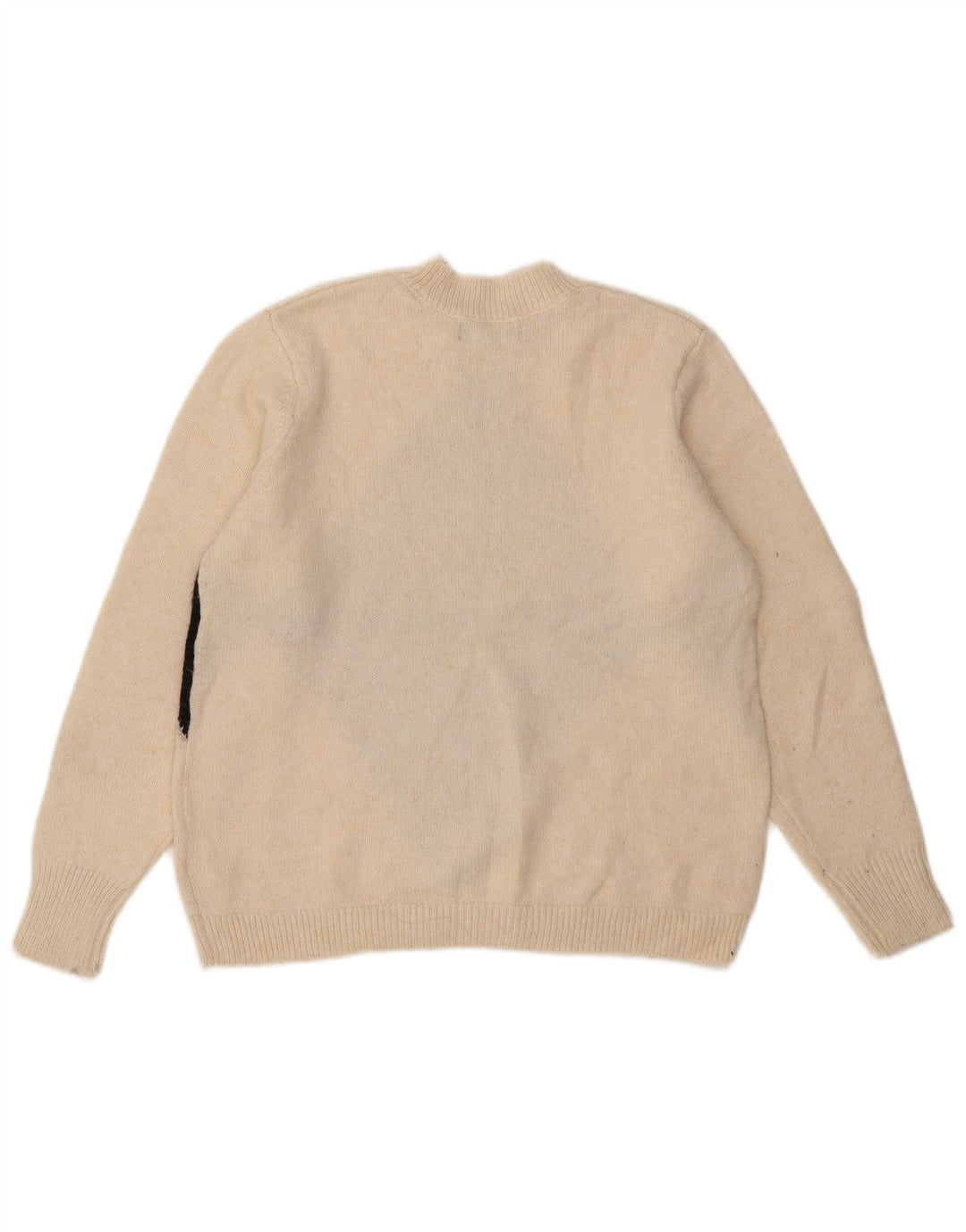 Marks & Spencer Dame sweater med rund hals DK 14 Medium White