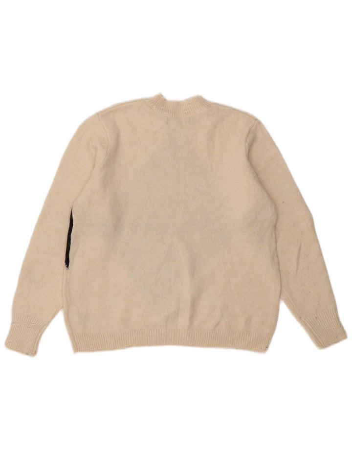 Marks & Spencer Dame sweater med rund hals DK 14 Medium White