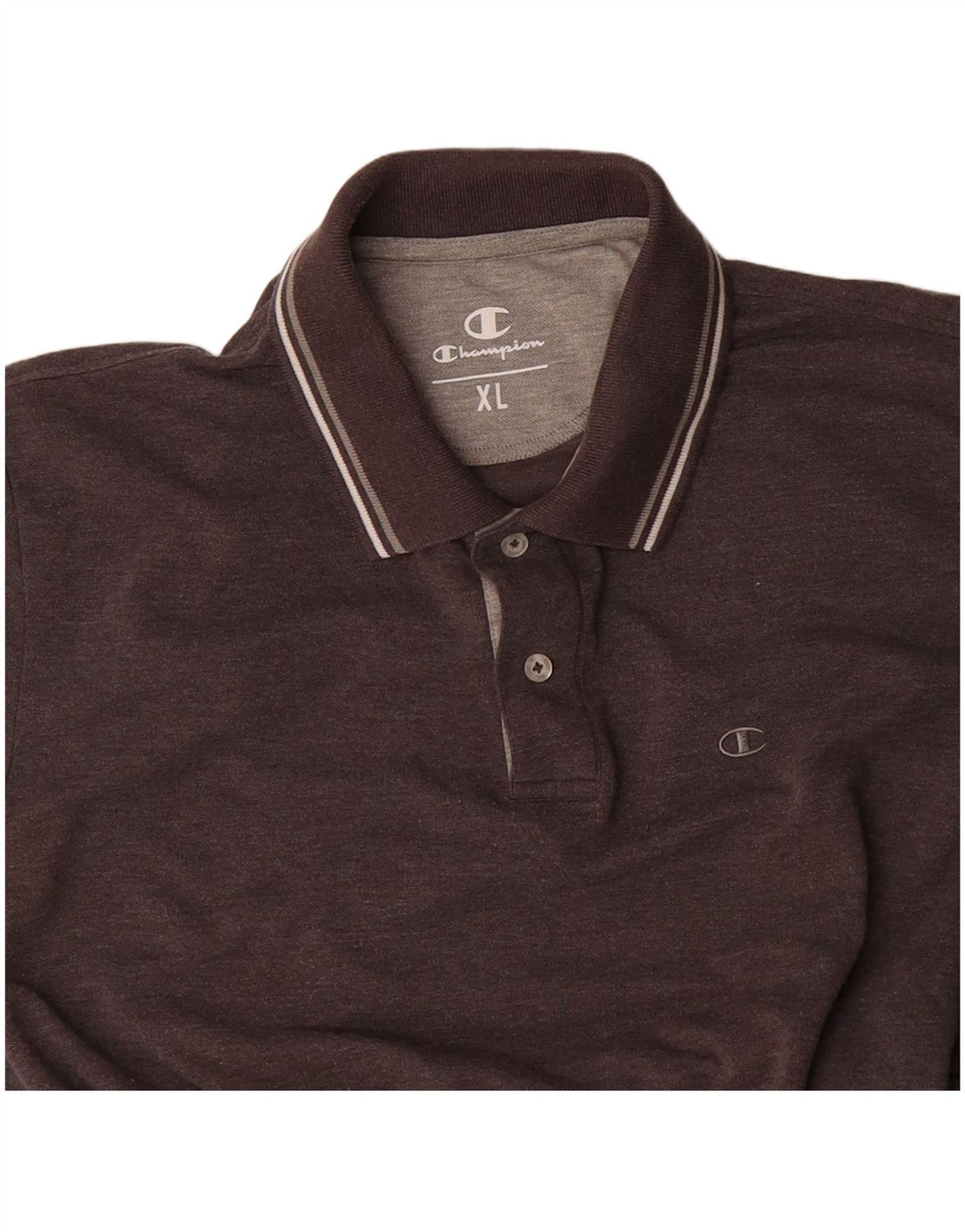 CHAMPION Mens Polo Shirt XL Grey