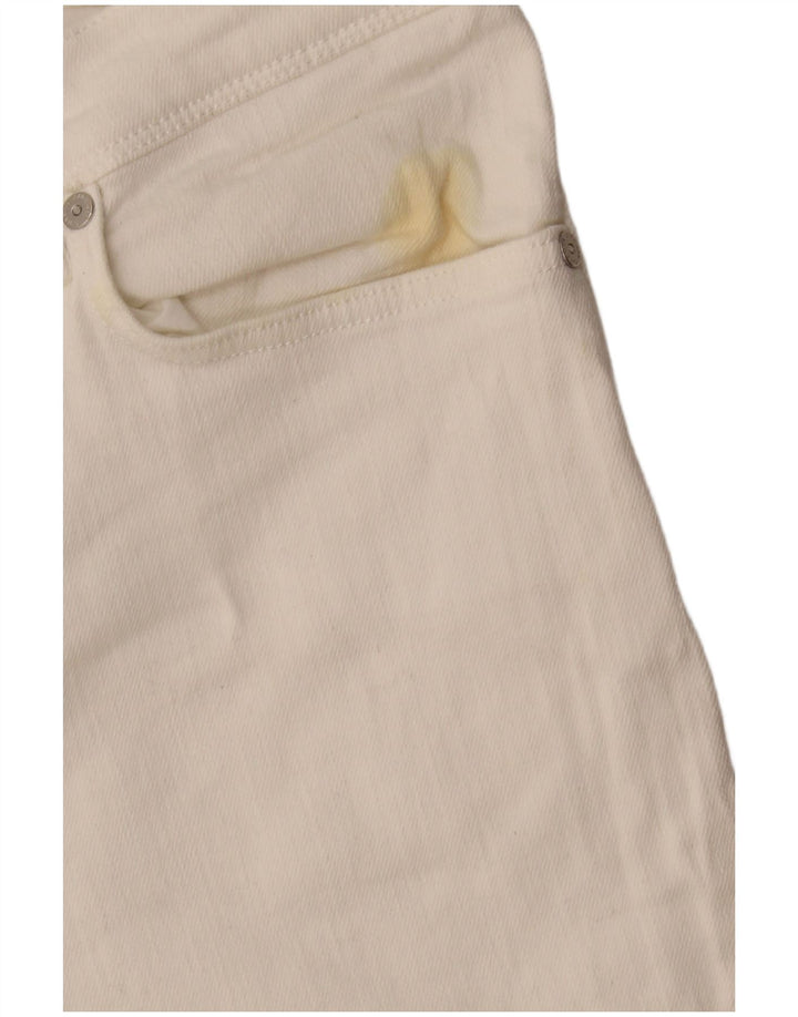 Zara Herre Slim Jeans EU 42 Large W32 L29 Hvid
