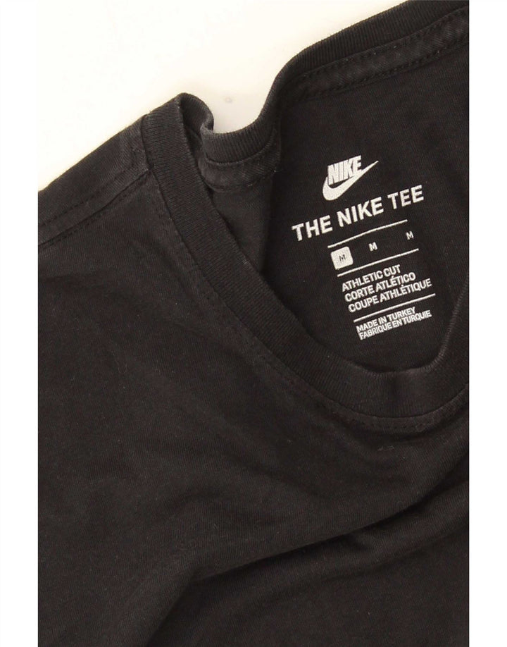 Nike Herre Athletic Cut T-shirt Top Medium Sort