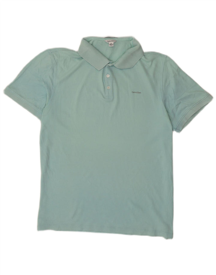 Calvin Klein herre poloshirt Medium turkis