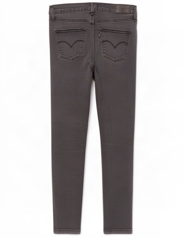 Levi's Kvinder Slankende Skinny Jeans W28 L26 Grå