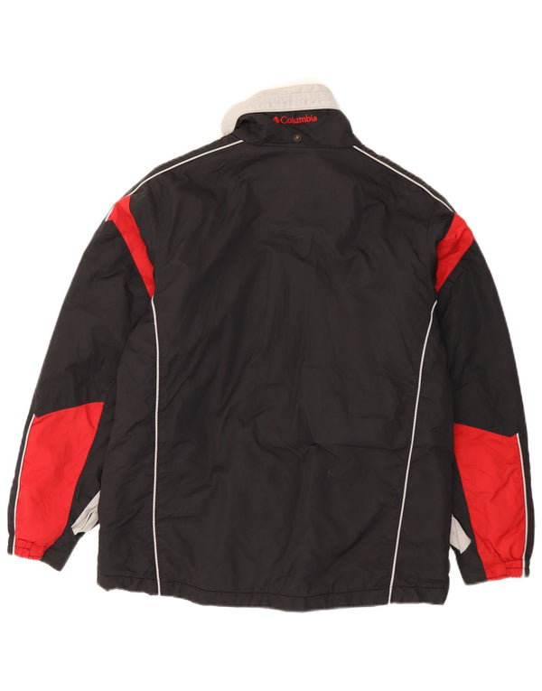 Columbia Boys Windbreaker Jacket 14-15 år Sort Colourblock Nylon