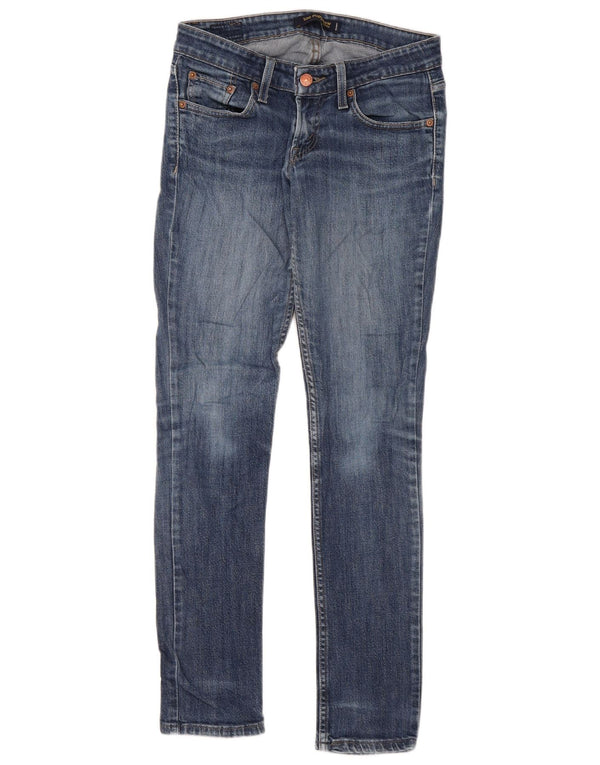 Levi's Dame 524 Super Low Skinny Jeans W28 L30 Blå Bomuld