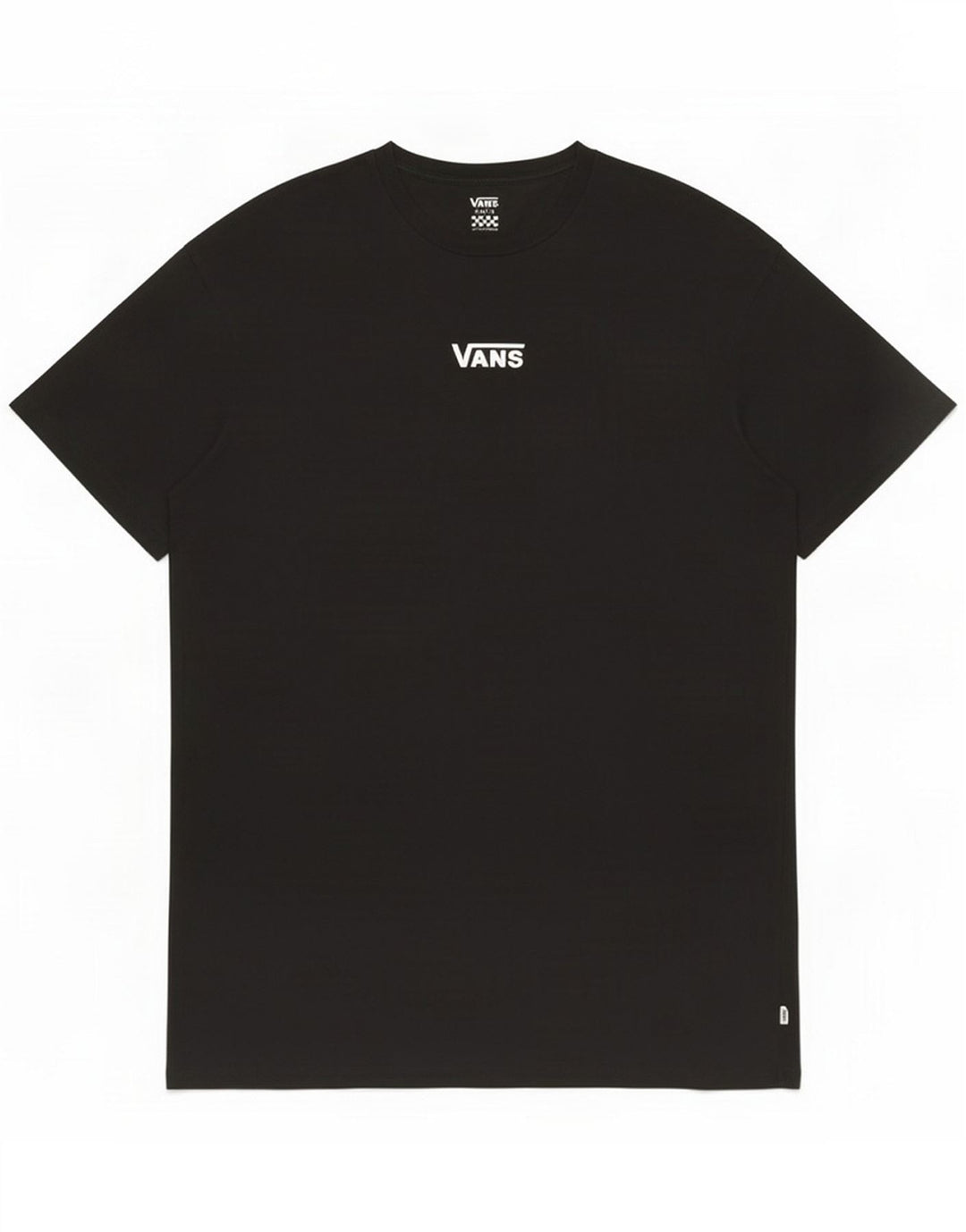 Vans Herre T-shirt Top Small Black Cotton