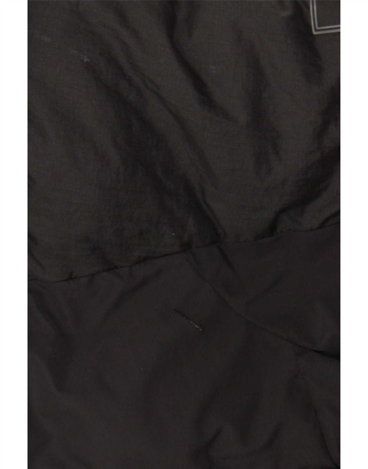 Timberland Herre hættepolstret jakke UK 38 Medium Sort Nylon