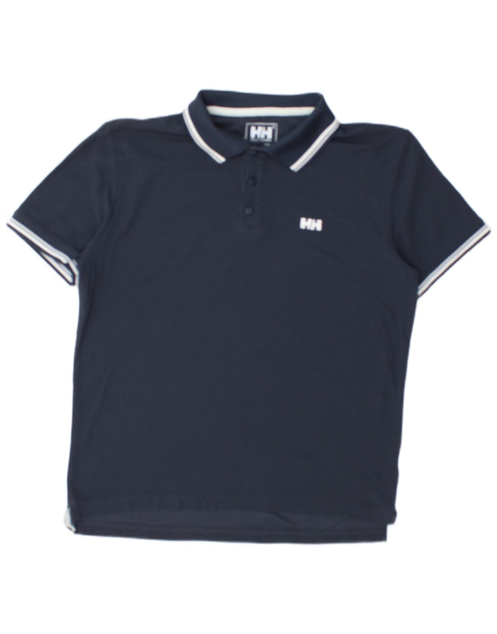 HELLY HANSEN Poloskjorte til mænd Stor marineblå stribet