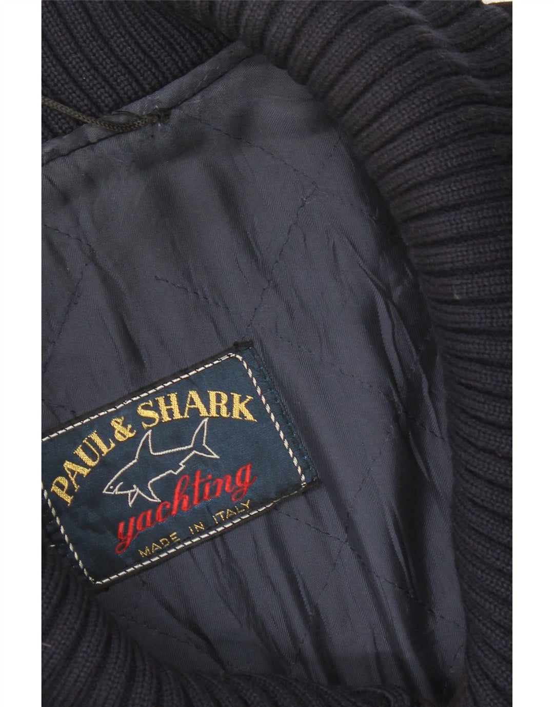 Paul & Shark Herre Overfrakke UK 42 XL Navy Blue Wool