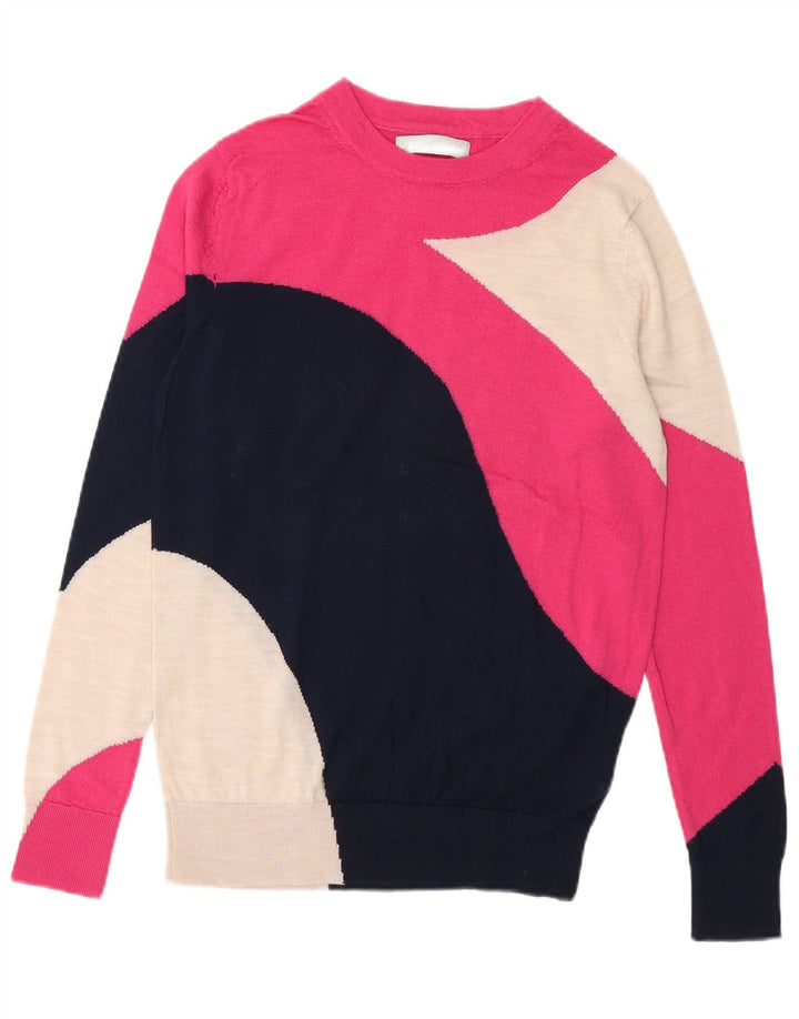 Marks & Spencer Dame sweater med rund hals DK 6 XS Flerfarvet