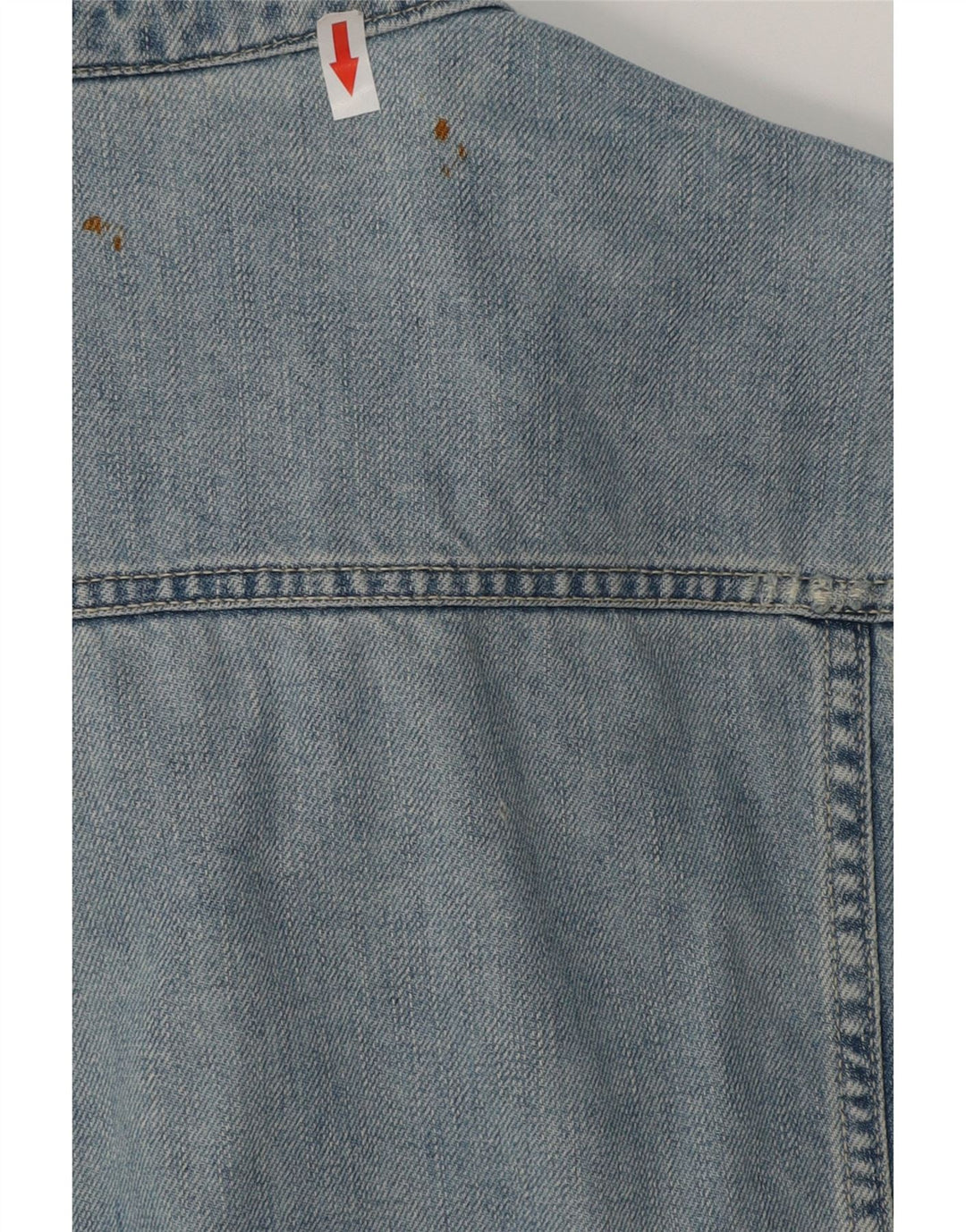 ZARA Denimjakke til mænd UK 42 XL Blå Bomuld
