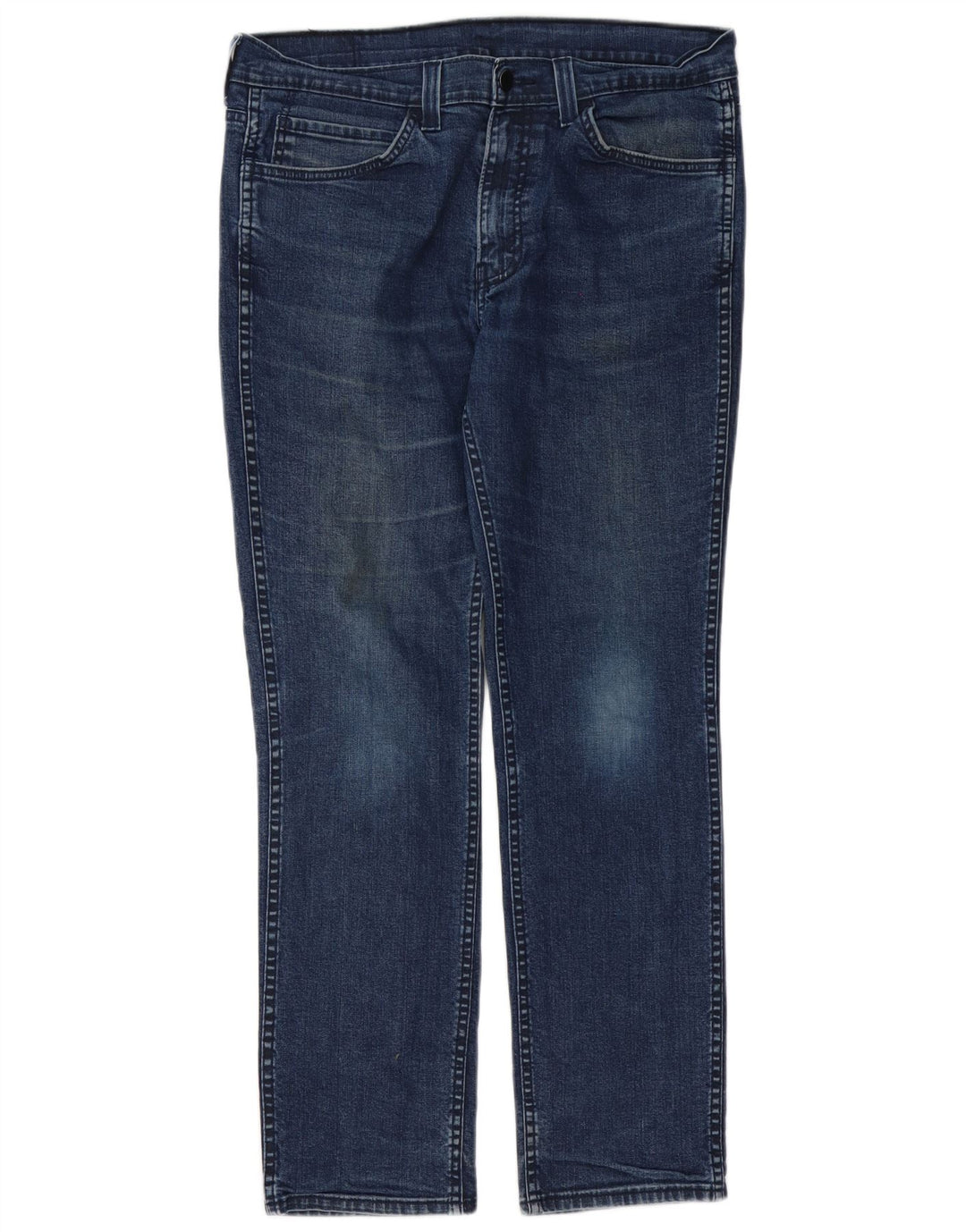 Levi's Herre 511 Slim Jeans W34 L32 Marineblå Bomuld