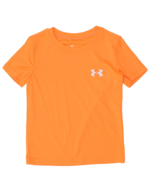 Under Armour Boys Grafisk T-Shirt Top 3-4 år Orange