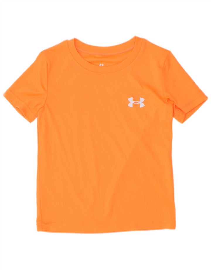 Under Armour Boys Grafisk T-Shirt Top 3-4 år Orange