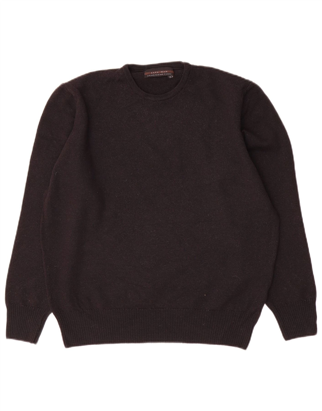 Zara Herre sweater med rund hals XL sort
