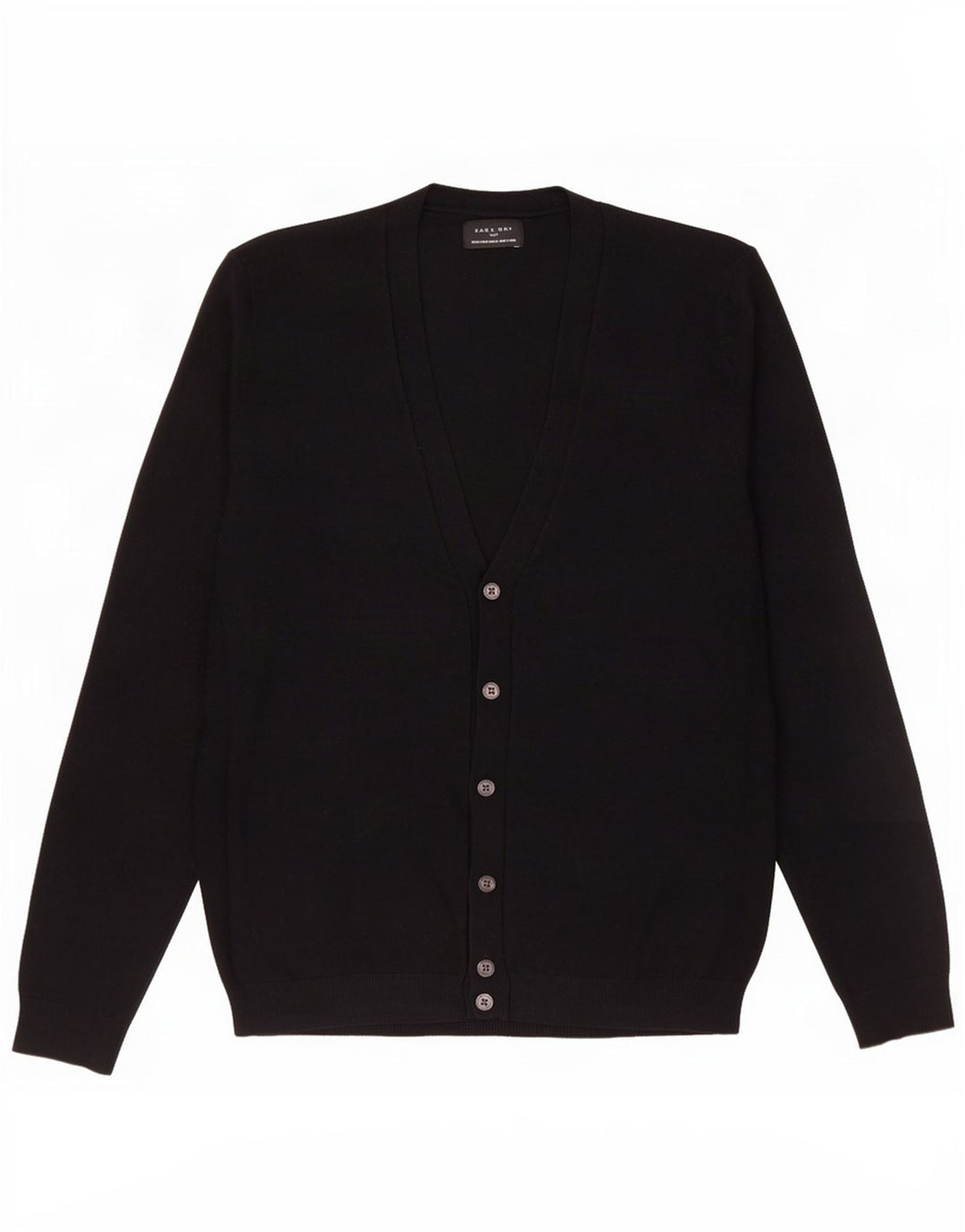 Zara Herre cardigan sweater Medium Sort