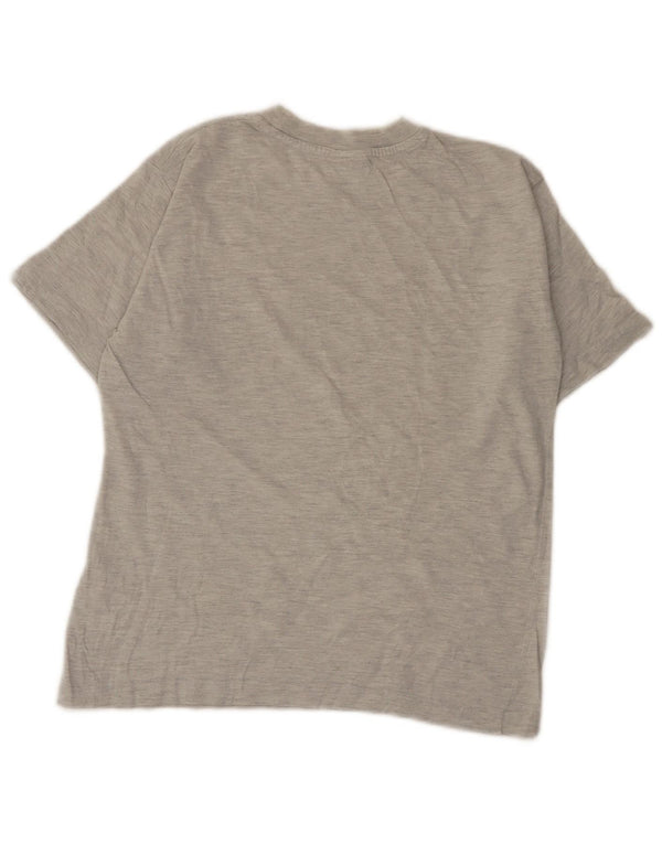 Champion Boys USA Grafisk T-Shirt Top 9-10 år Grå Flecked Bomuld