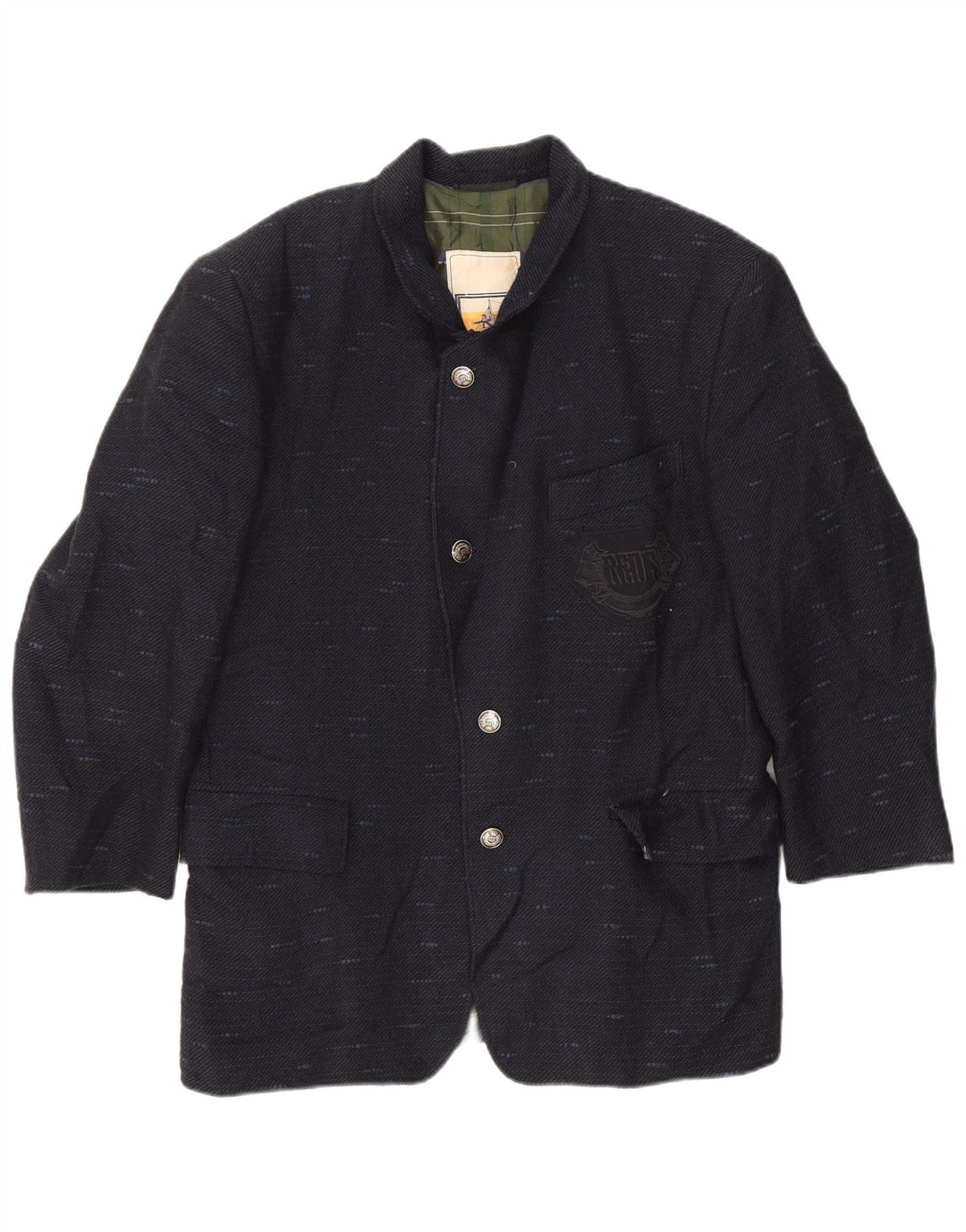 RED'S Herre 4-knaps blazerjakke UK 40 Large Navy Blue Flecked
