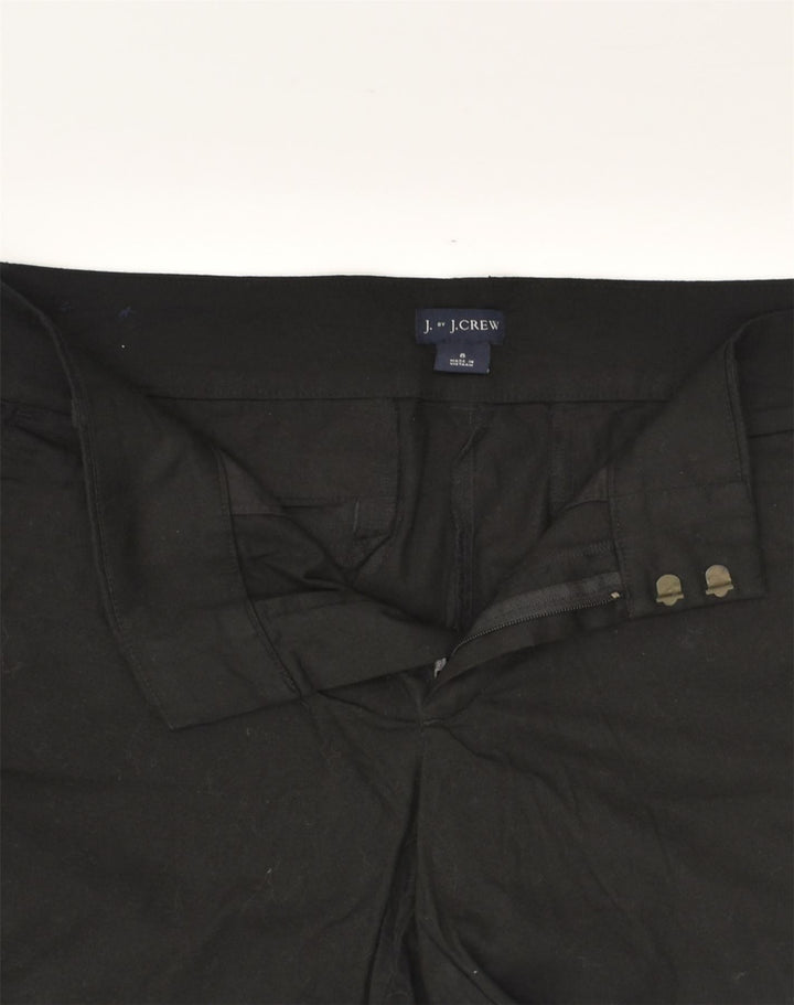 J. CREW Womens Chino Shorts UK 8 Medium W32 Black Cotton | Vintage J. Crew | Thrift | Second-Hand J. Crew | Used Clothing | Messina Hembry 