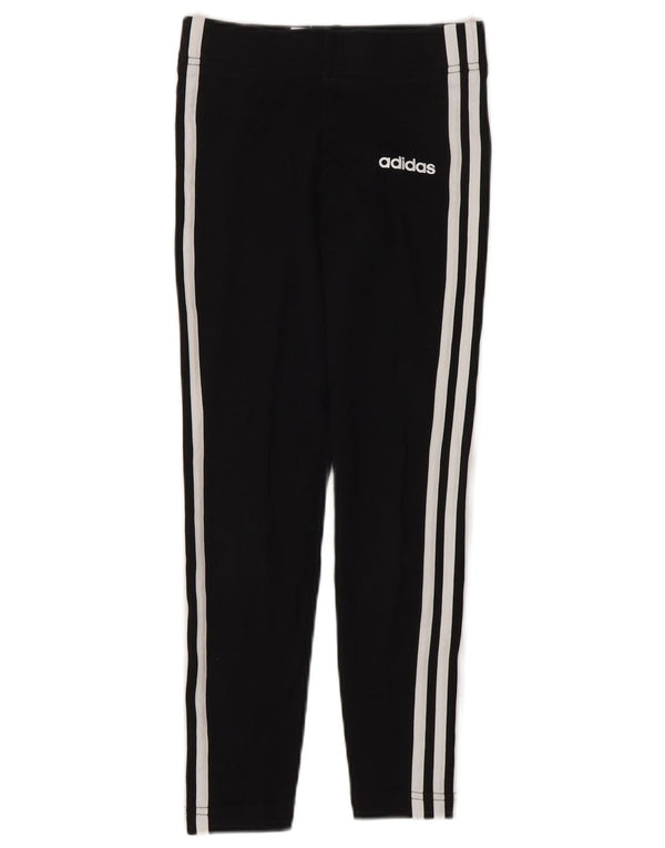 ADIDAS Pige Leggings 9-10 år Sort bomuld
