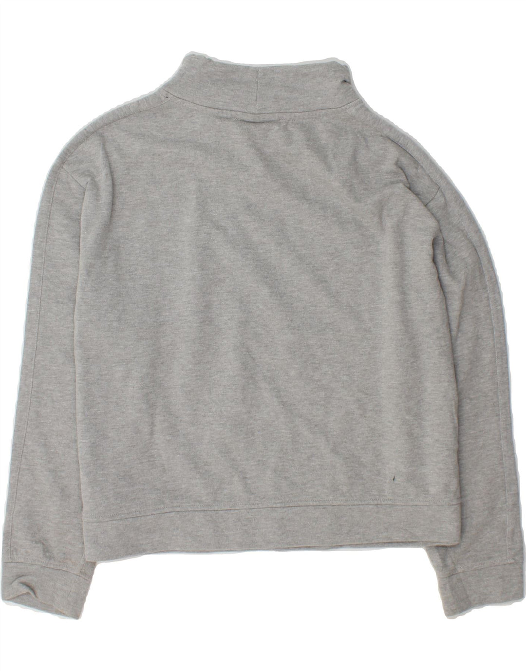 TOMMY HILFIGER Womens Oversized Sweatshirt Jumper UK 14 Medium Grey Cotton Vintage Tommy Hilfiger and Second-Hand Tommy Hilfiger from Messina Hembry 