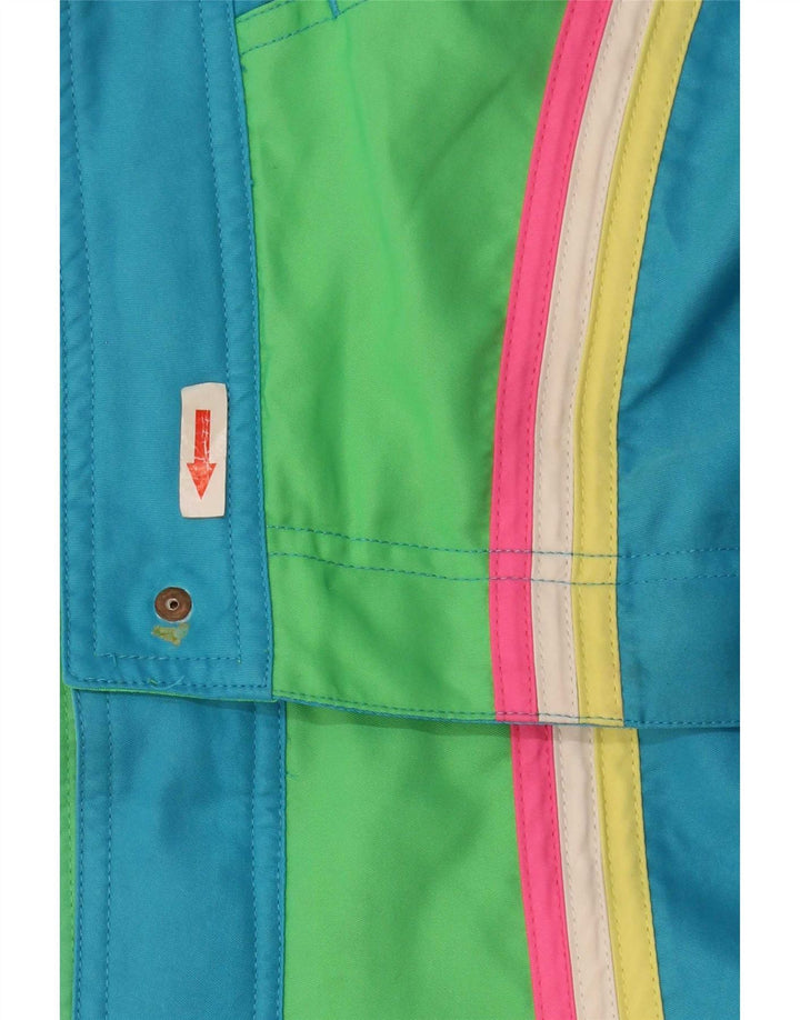 Jack & Jones Mens Swimming Shorts Medium Blue Colourblock Polyester