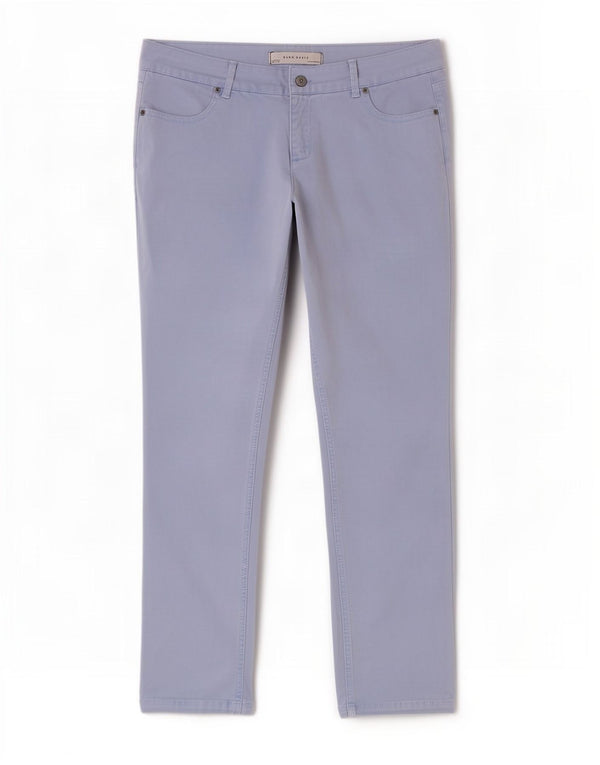 Zara Dame Slim Casual Bukser EU 44 XL W34 L29 Blå Bomuld