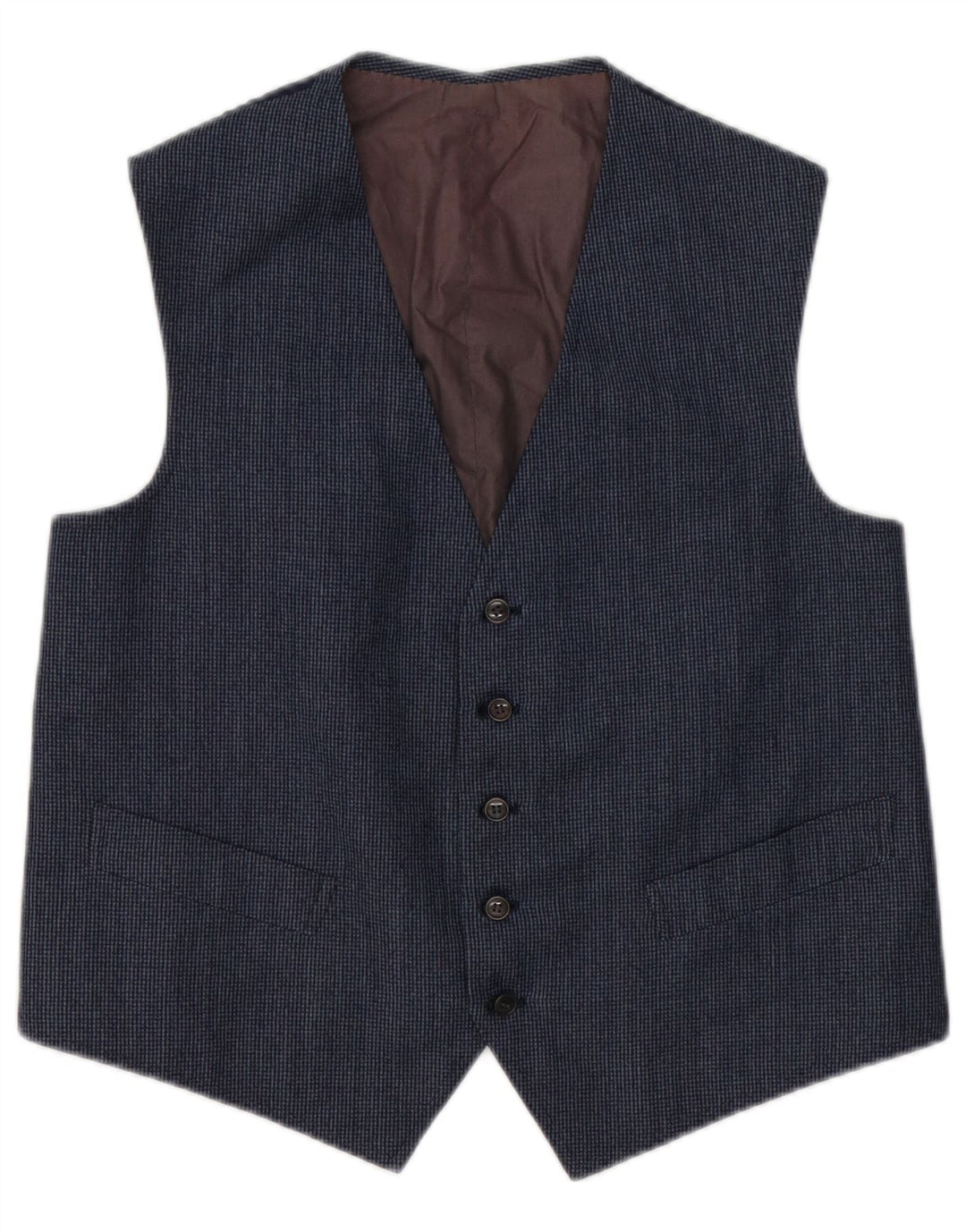 Vintage vest til mænd, medium marineblå
