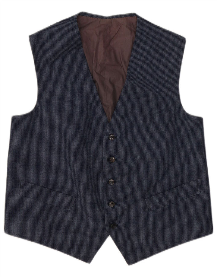 Vintage vest til mænd, medium marineblå