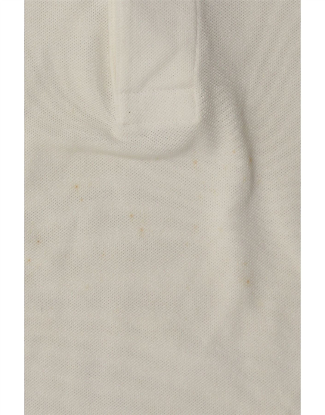 Lacoste Herre Rugby Polo Shirt Størrelse 3 Lille Hvid Bomuld