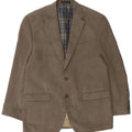 Ralph Lauren Herre 2-knaps blazerjakke UK 42 XL Khaki Houndstooth