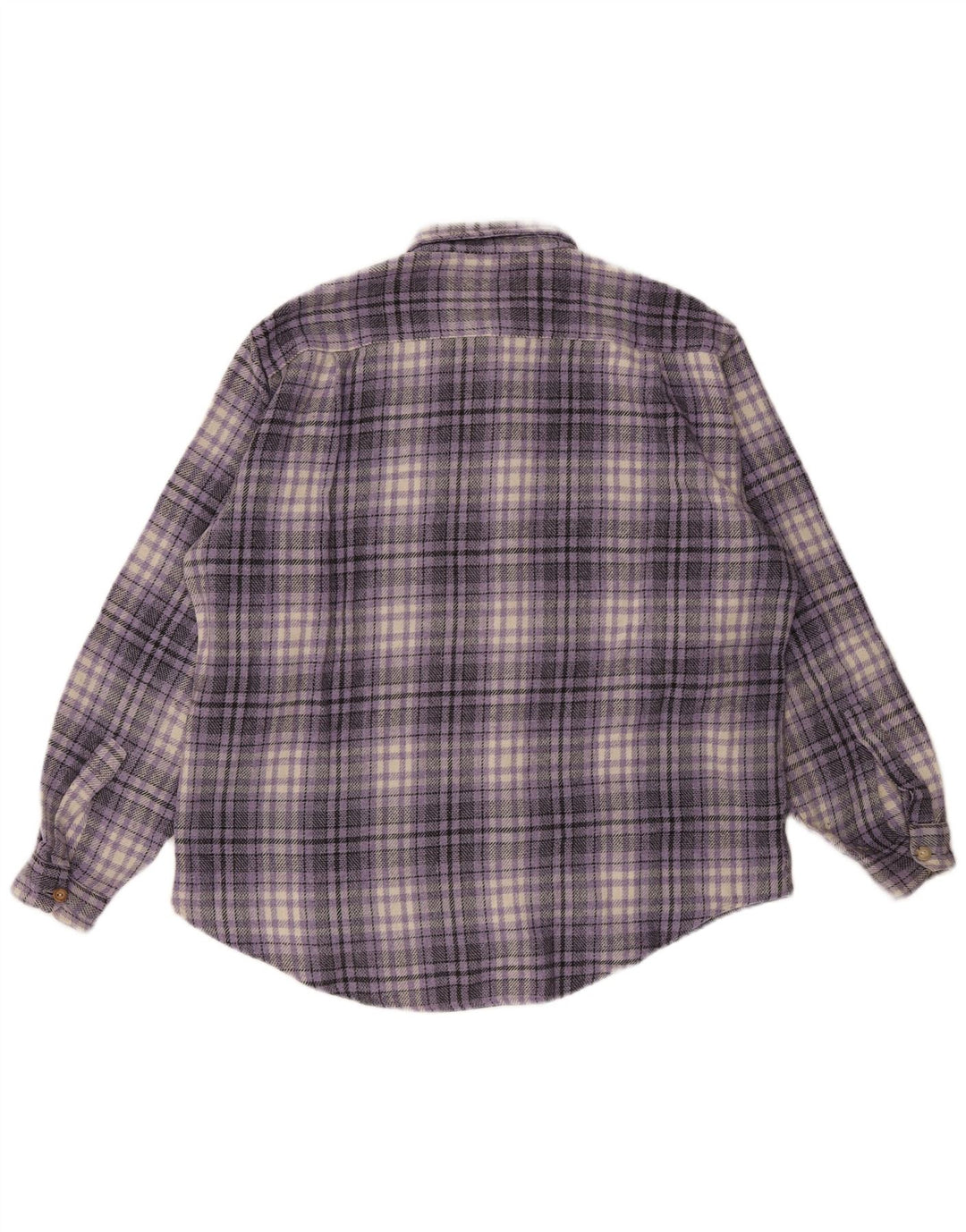 Wampum Herre flannelskjorte XL lilla ternet