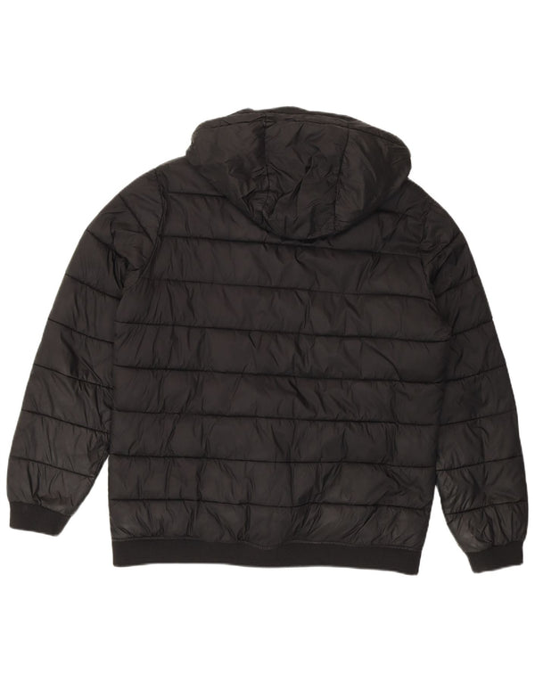 Ellesse Boys Grafisk hættejakke 15-16 år sort polyester