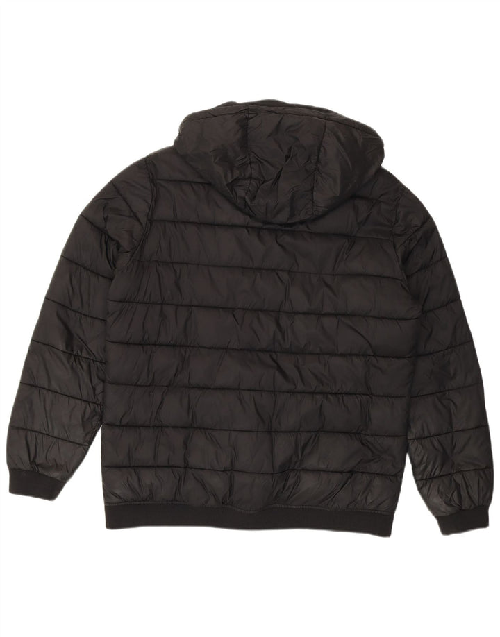 Ellesse Boys Grafisk hættejakke 15-16 år sort polyester