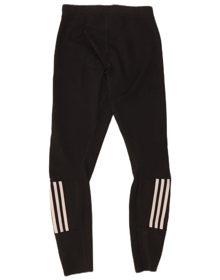 Adidas Dame Leggings UK 12 Medium Sort Polyester